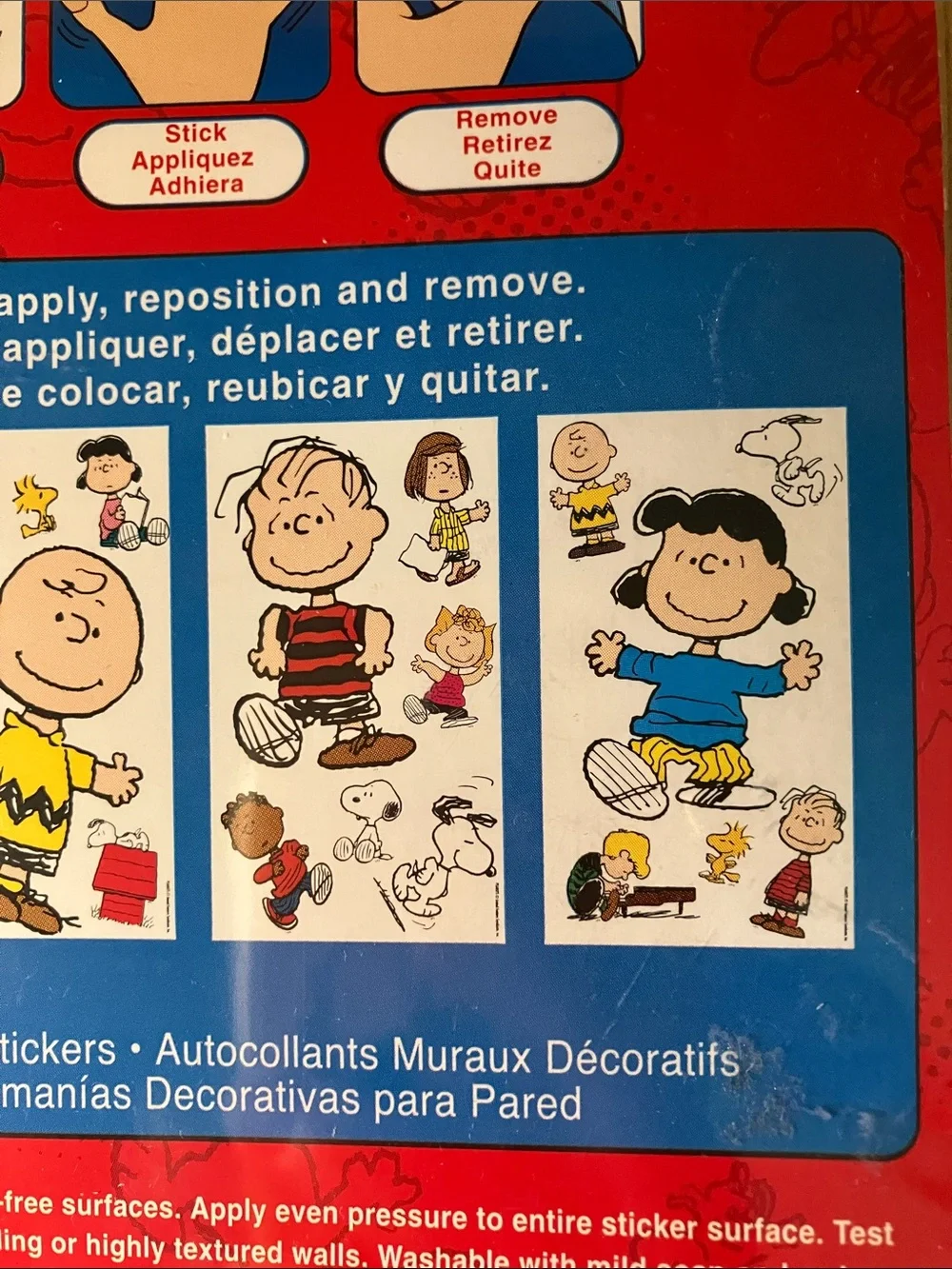 Removable Peanuts Decorative Wall Stickers by Peanuts